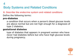 Body systems & related conditions Slide 142