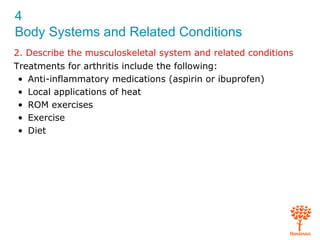 Body systems & related conditions Slide 23