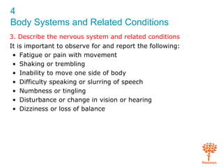 Body systems & related conditions Slide 44