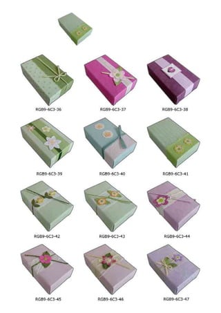 Handmade gift boxes | PDF