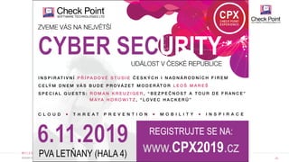 26©2018 Check Point Software Technologies Ltd. [Internal Use] for Check Point employees​
 