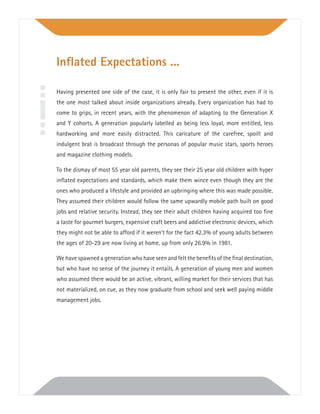 Inflated Expectations ...
Having presented one side of the case, it is only fair to present the other, even if it is
the o...