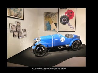 Coche deportivo Amilcar de 1926
 