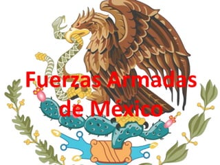Fuerzas Armadas
   de México
 