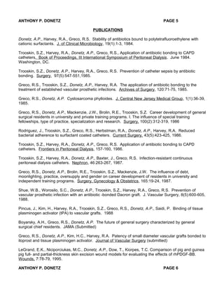 Resume Anthony Donetz 6-2016 | DOC