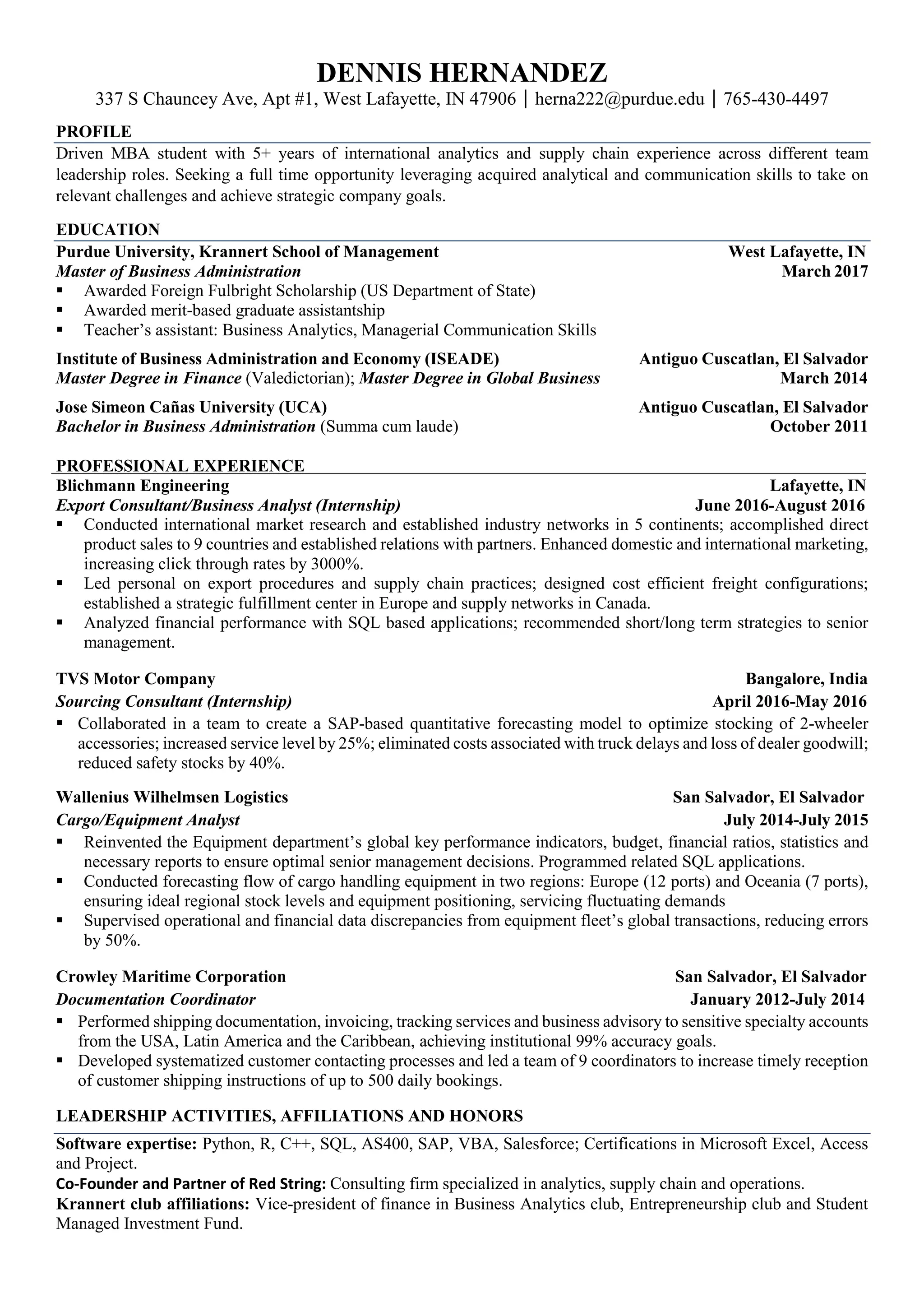 Dennis Hernandez`s resume+ | PDF