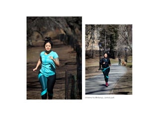 christine for @nikenyc, central park
 