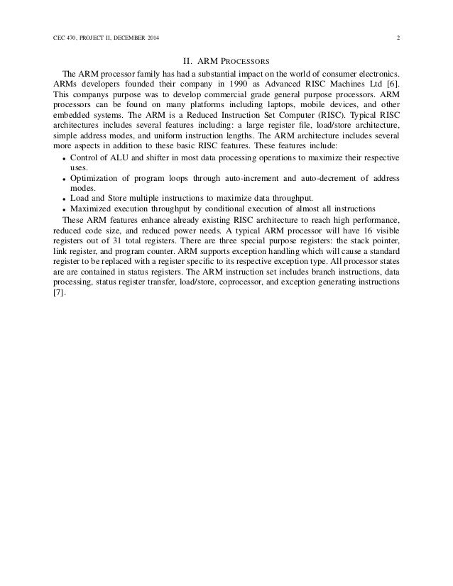 Armv7-a instruction set