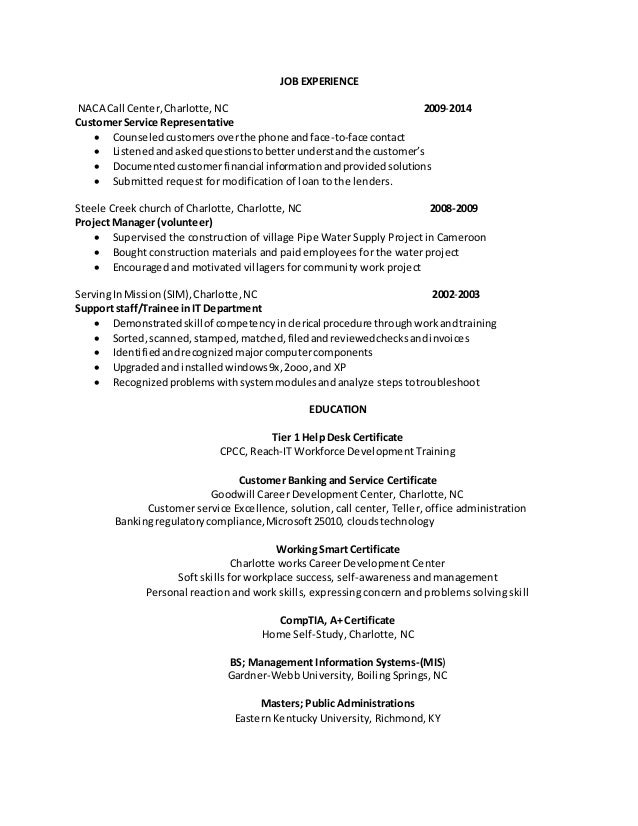 It Resume Pdf Heidi