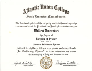 AUC diploma