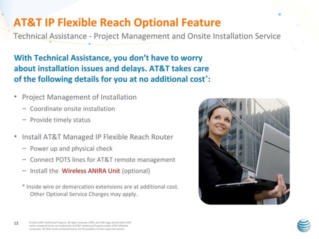 AT&T IP Flexible Reach Customer Presentation | PPT