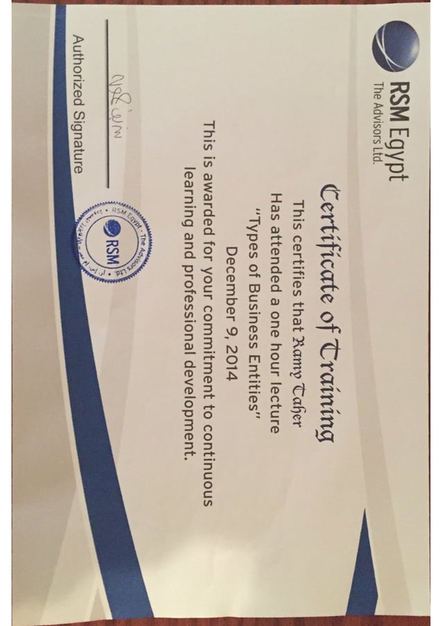 Business Entities Certificate | PDF