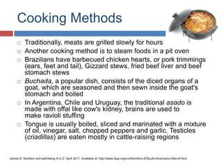 Cultural Foods Presentation | PPTX