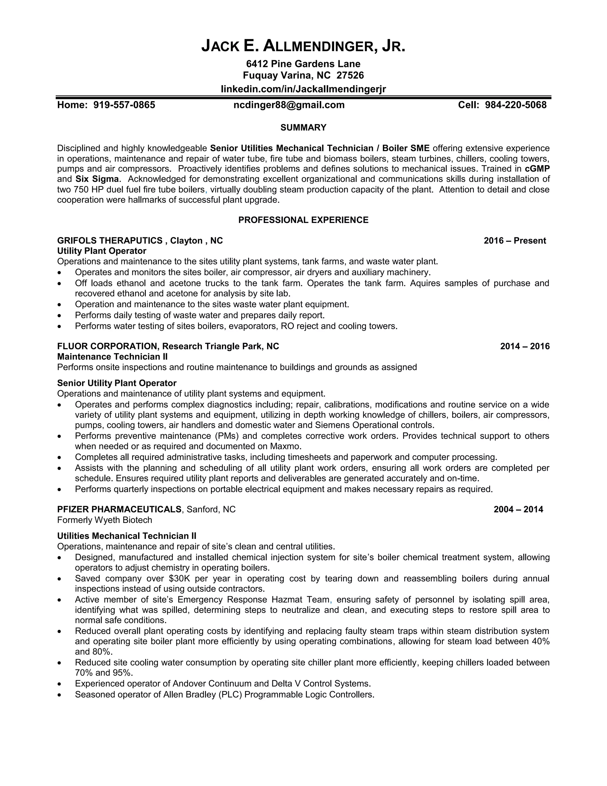 Allmendinger Jack resume Sept - Allmendinger Jack Resume Sept 2016 1 2048