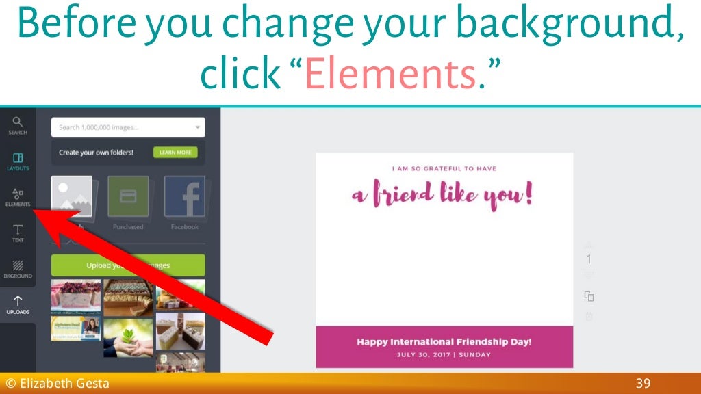 How to use canva for your facebook posts