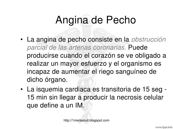 Cardiopatía Isquémica: Angina de pecho, Infarto de miocardio, Muerte