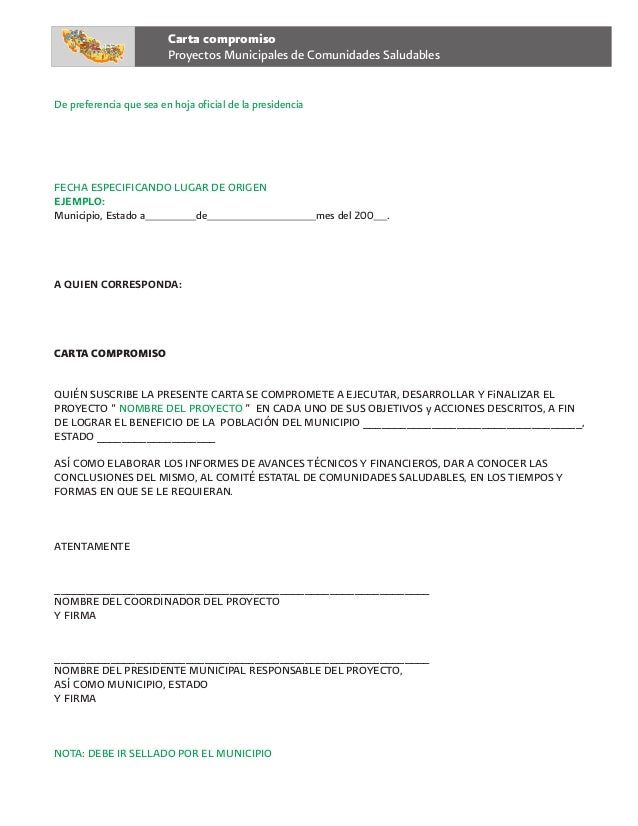 formato de cartas