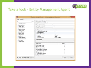 Take a look – Entity Management Agent
 