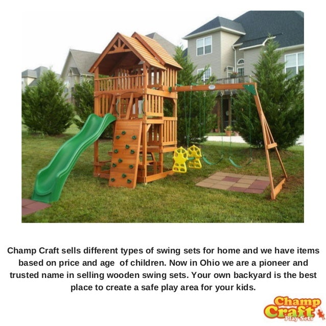 Swing Sets For Kids Champ Craft
