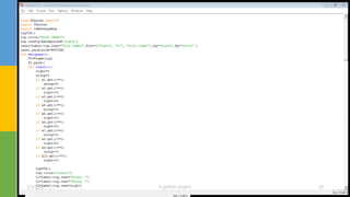 1/5/2017 A python project 10
 