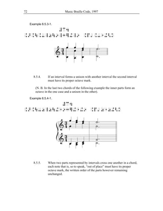 music braille code | PDF