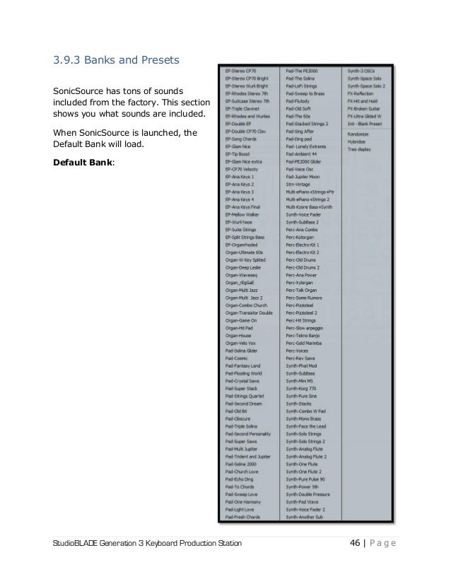 music computing studioblade gen 3 manual full