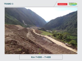 TRAMO 3
Km 7+000 – 7+400
 