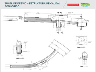 TÚNEL DE DESVÍO – ESTRUCTURA DE CAUDAL
ECOLÓGICO
 
