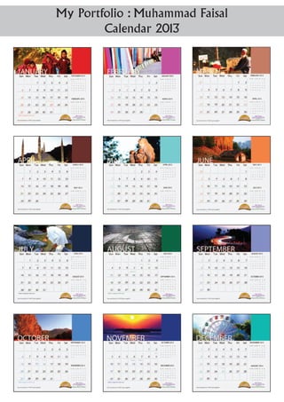 My Portfolio : Muhammad Faisal
Calendar 2013
 