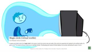Image Source: Extra Credits (2014) The Magic Circle: How Games Transport Us to New Worlds
 