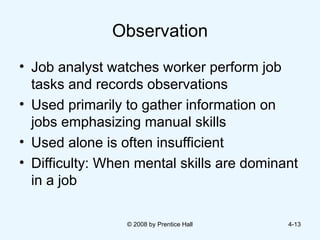 Job Task Observation Chapter 1 Human Resource Management: An Overview.ppt