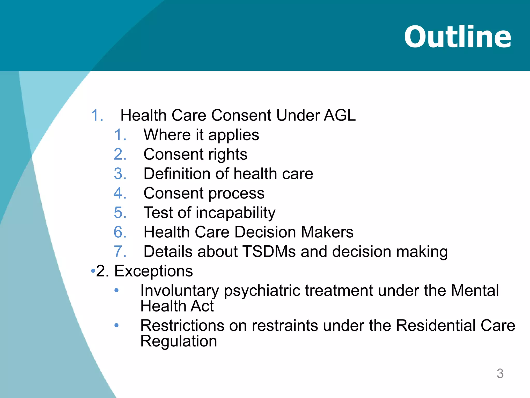 Health Care Consent, Aging and Dementia: Mapping Law and Practice in BC ...