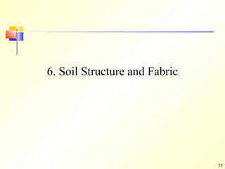 55
6. Soil Structure and Fabric
 