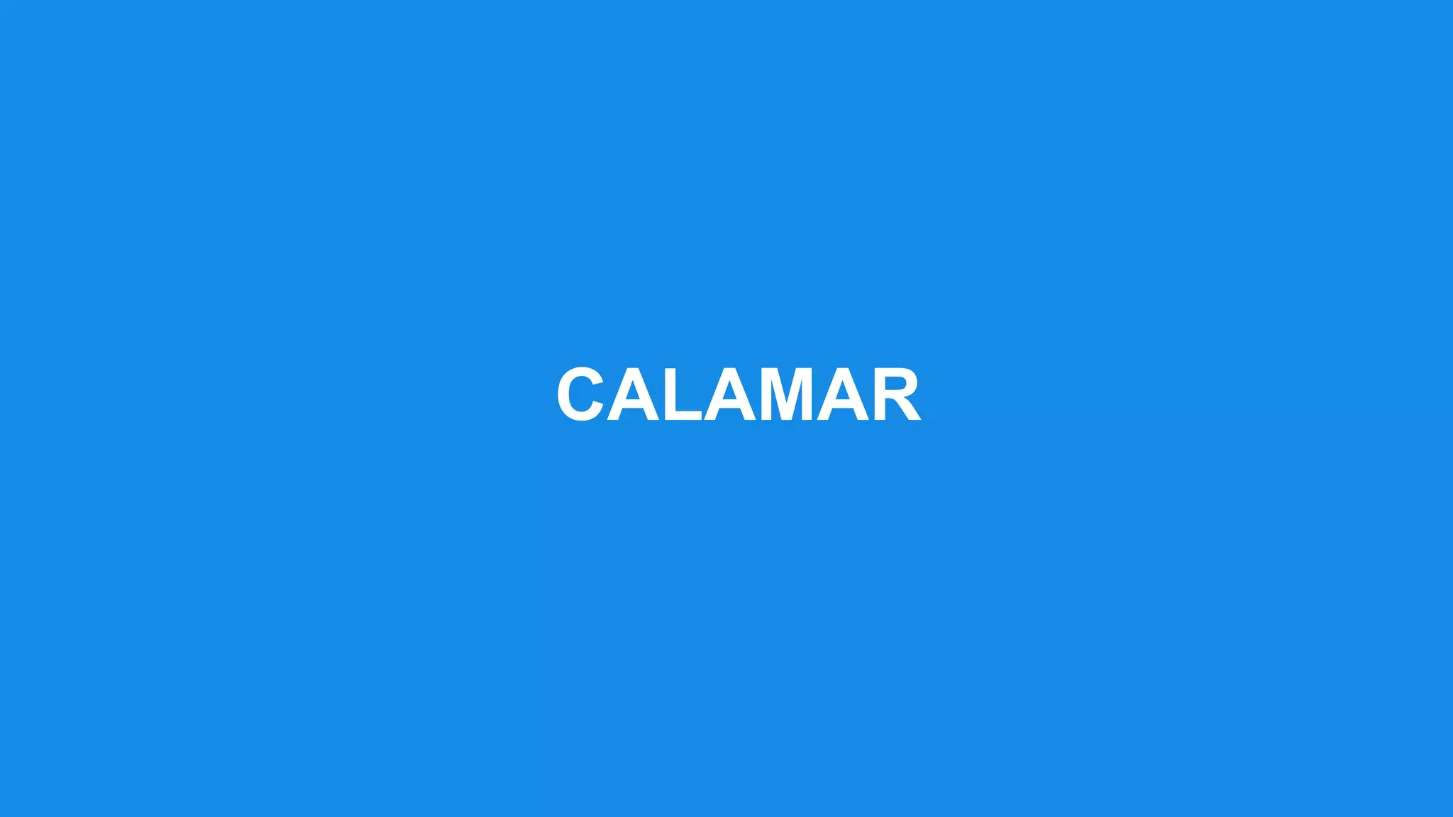 CALAMAR
 