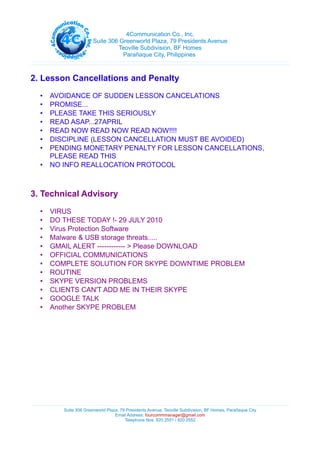 4 c memo compilation | PDF
