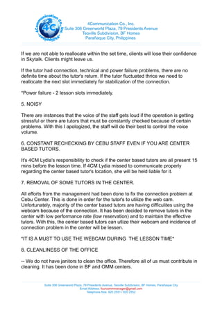 4 c memo compilation | PDF