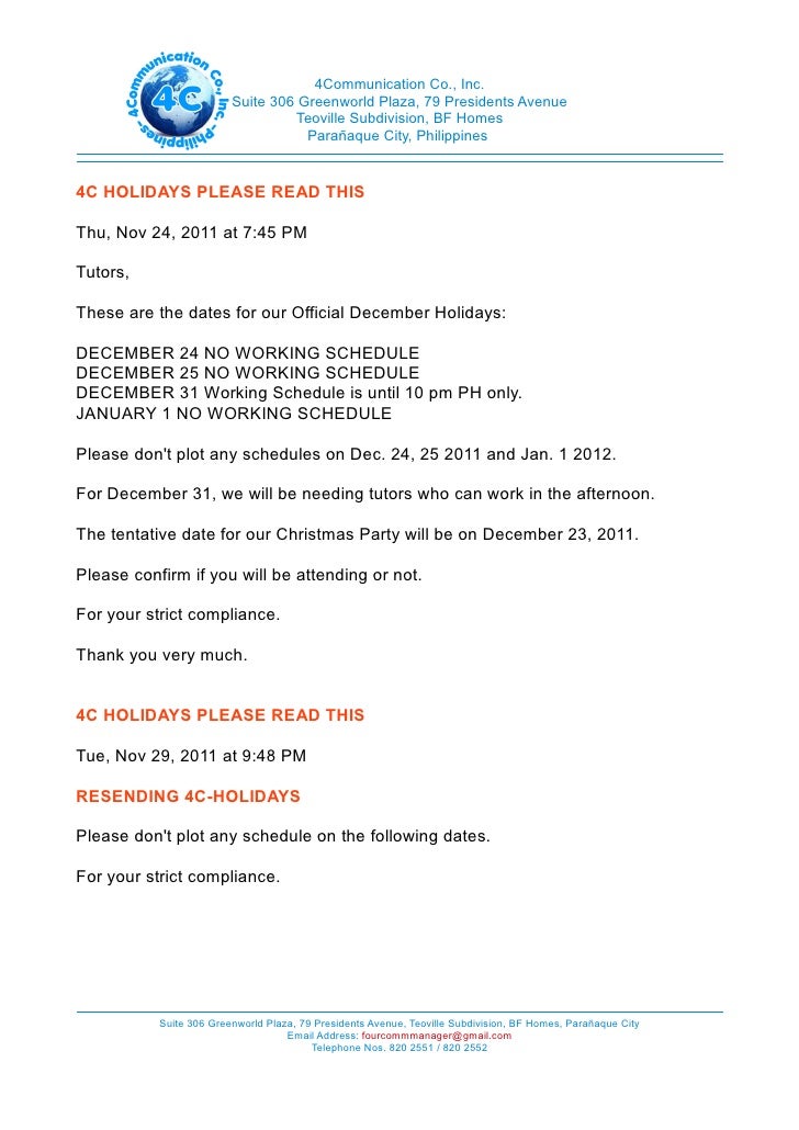 holiday memo template rome fontanacountryinn com holiday memo templates