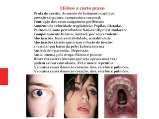 Psiquiatria - Cocaína (Coca, pó, branquinha)