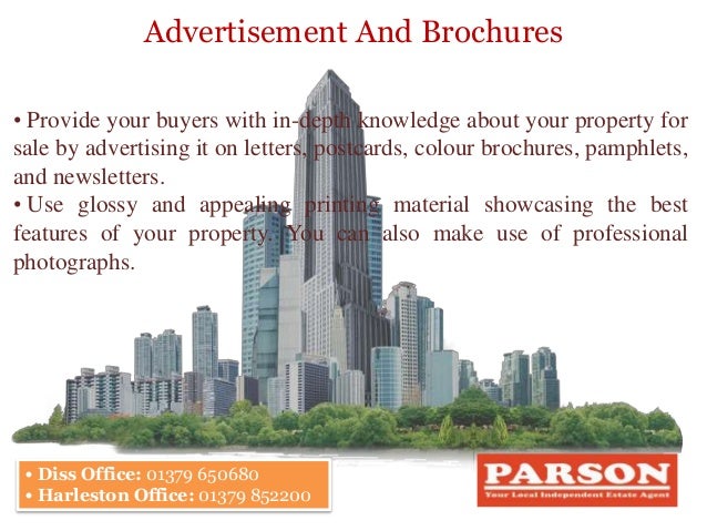 4 Common Mediums To Advertise Your Property For Sale in Diss