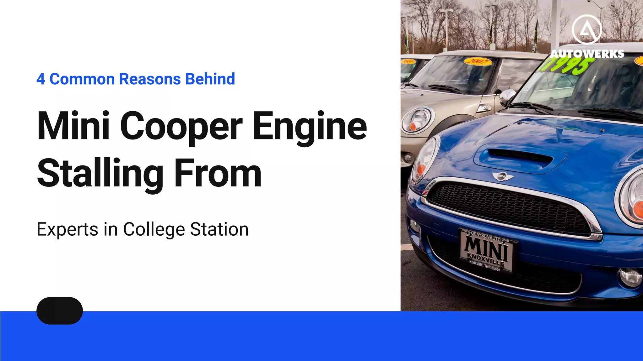 4 Common Reasons Behind Mini Cooper Engine Stalling from Experts in
