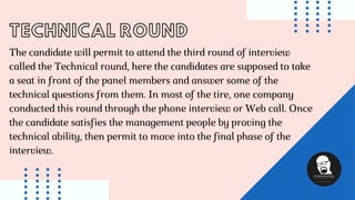 4 common rounds biomedical interview | PDF