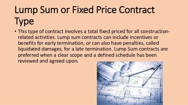 4 Common Types Of Construction Contracts