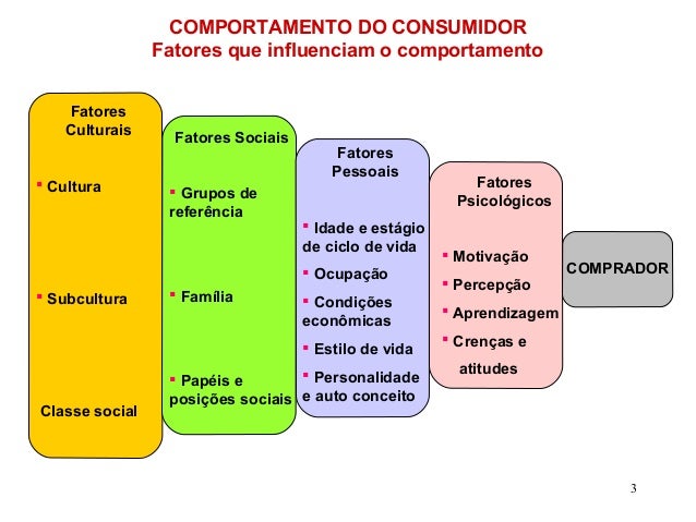 Quais São Os Fatores Que Influenciam O Comportamento Do Consumidor ...