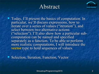 Computation Chapter 4 | PPT