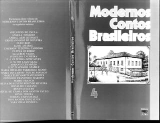 Modernos Contos Brasileiros IV