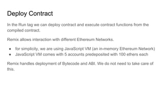 Contract Practice with Remix | PDF