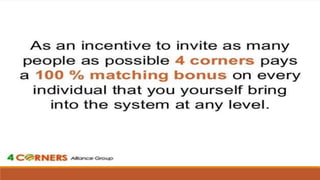 4 corners presentation