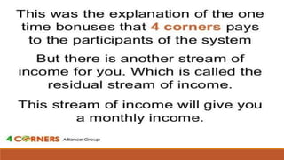 4 corners presentation