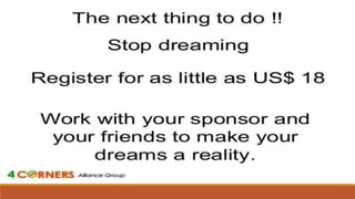 4 corners presentation