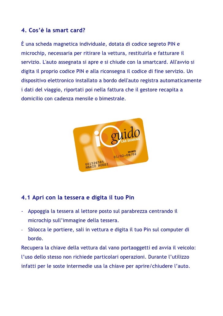 4 Cosè La Smart Card 4 Cosè La Smart Card